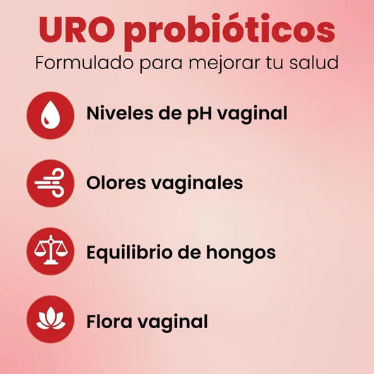 PROBIÓTICOS VAGINALES URO 60 CÁPSULAS
